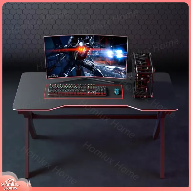 Desk Setup L Shaped - Regulowane biurko gamingowe w kształcie litery