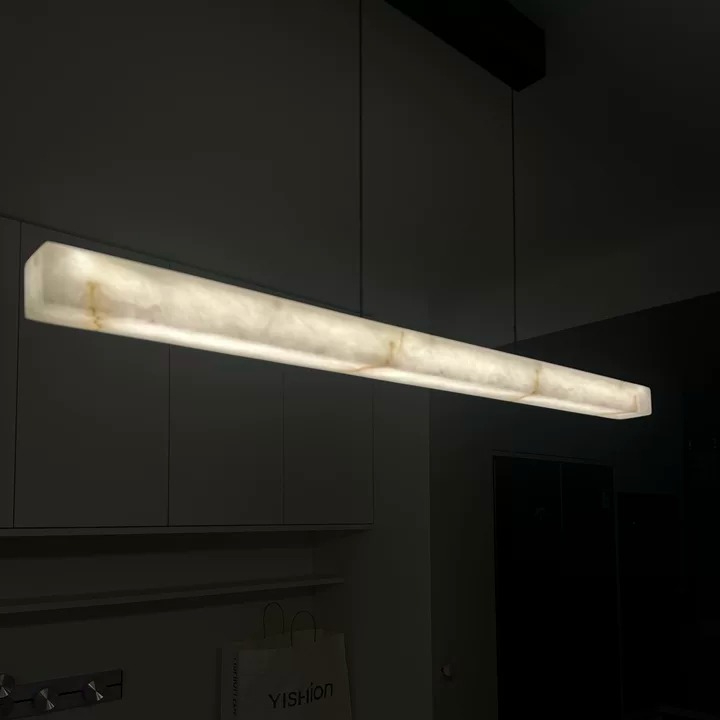 Desk Setup Minimalist - Nordic Strip Luksusowa Lampa Wisząca LED