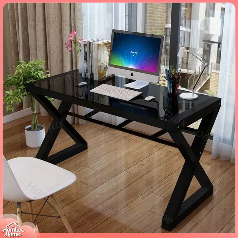 Desk Setup L Shaped - Biurko gamingowe do komputera PC, konsoli,