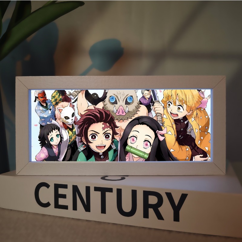 Lampka nocna LED Demon Slayer, – Desk Setup Lamp recenzja i cena