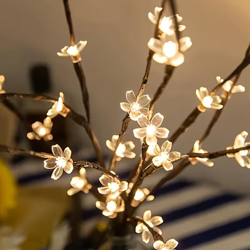 1/2 szt. 20 LED Lampki Gałązki – Desk Setup Lamp recenzja i cena